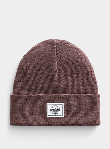 Herschel: La tuque c&ocirc;tel&eacute;e Elmer Rouge framboise - Cerise pour femme