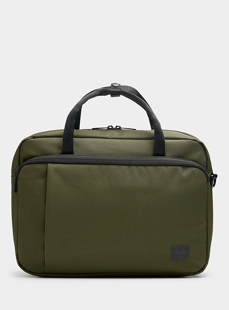 Herschel Green Gibson Tech EcoSystem™ briefcase for men