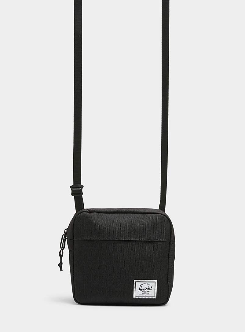 Herschel Black Classic EcoSystem™ shoulder bag for men