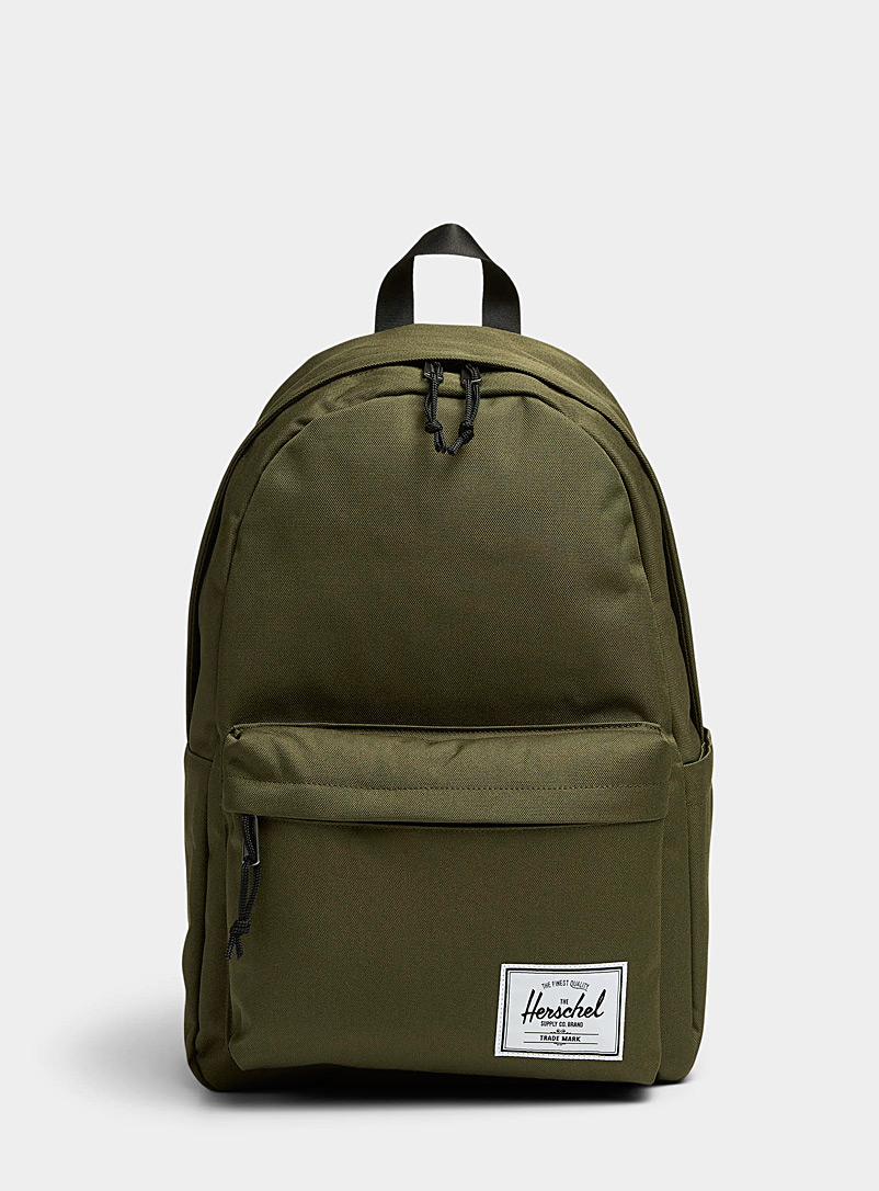 Herschel Green Classic XL backpack for men
