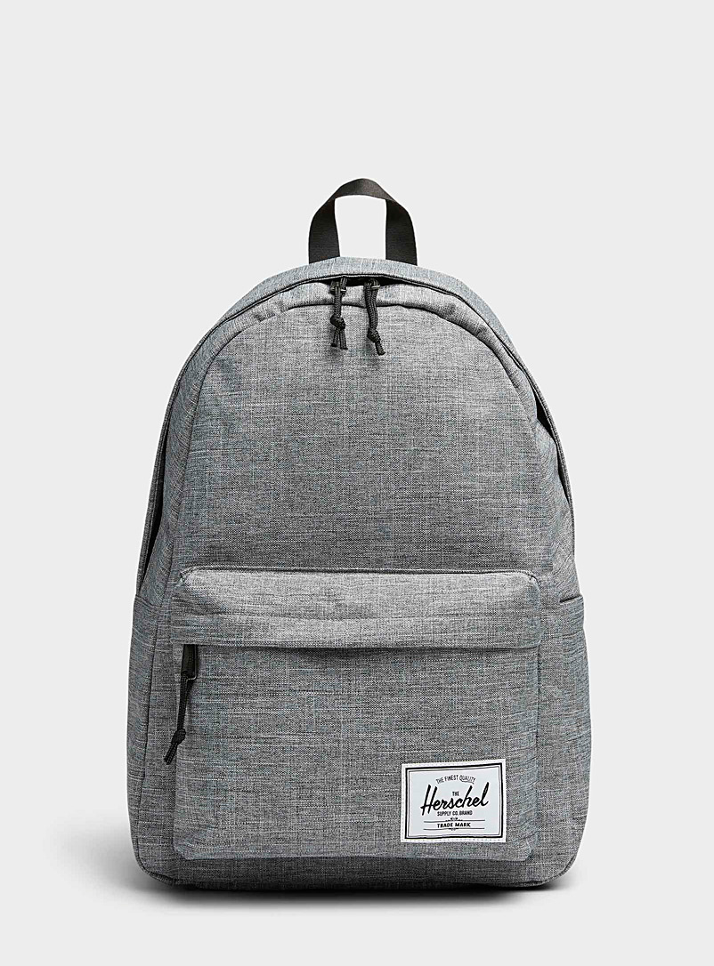 Herschel Grey Classic XL backpack for men