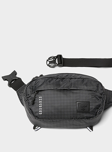 Herschel: Le sac banane ultral&eacute;ger 2 L Noir pour homme