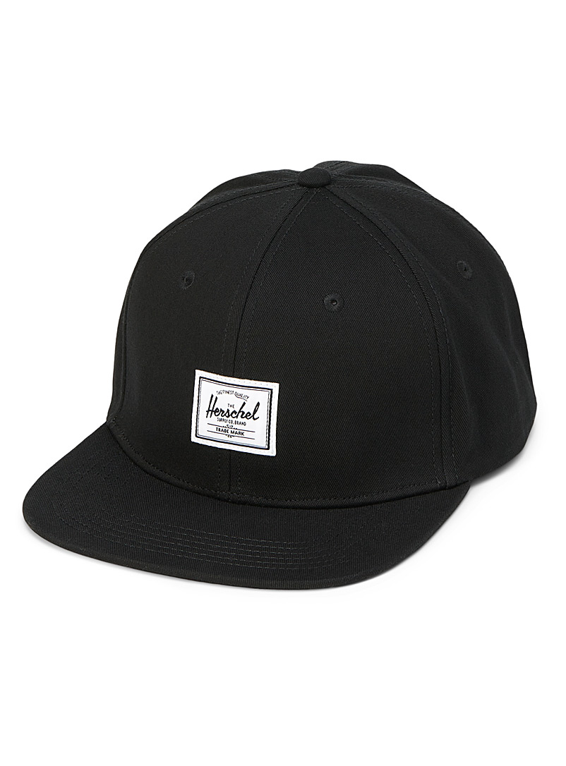 Herschel Black Whaler cap for men