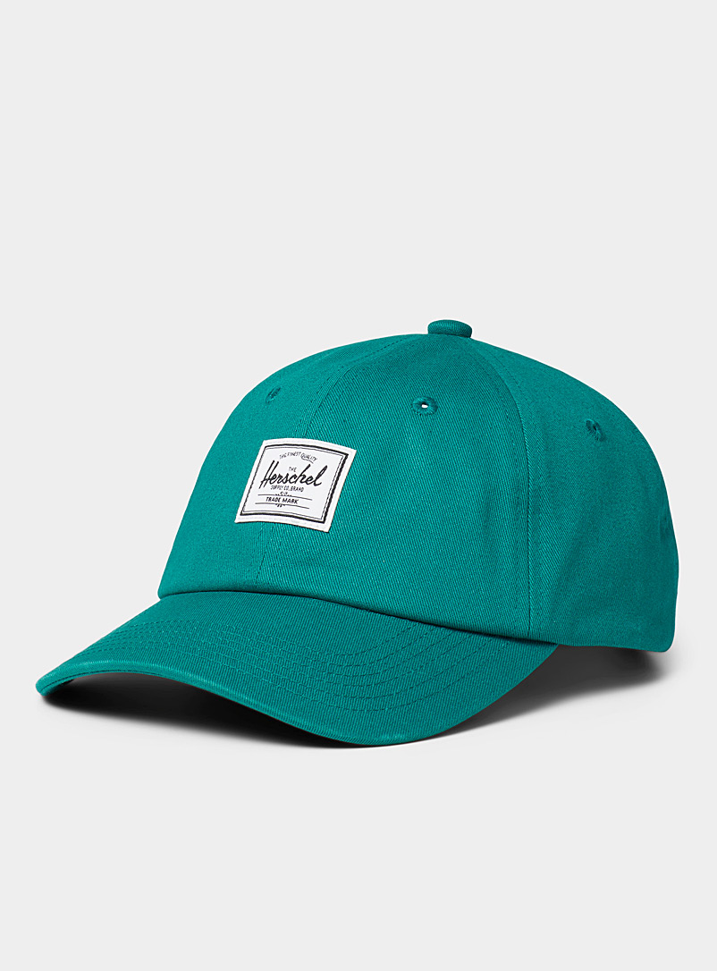 Herschel Blue Sylas seasonal colour baseball cap for men