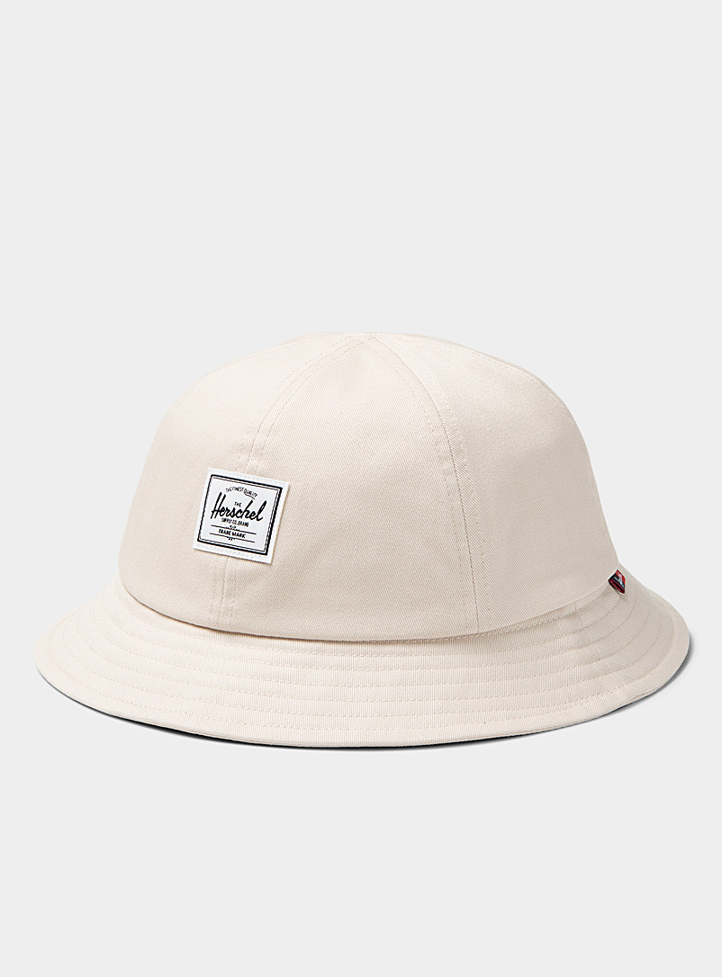 Herschel Cream Beige Handerson bucket hat for men