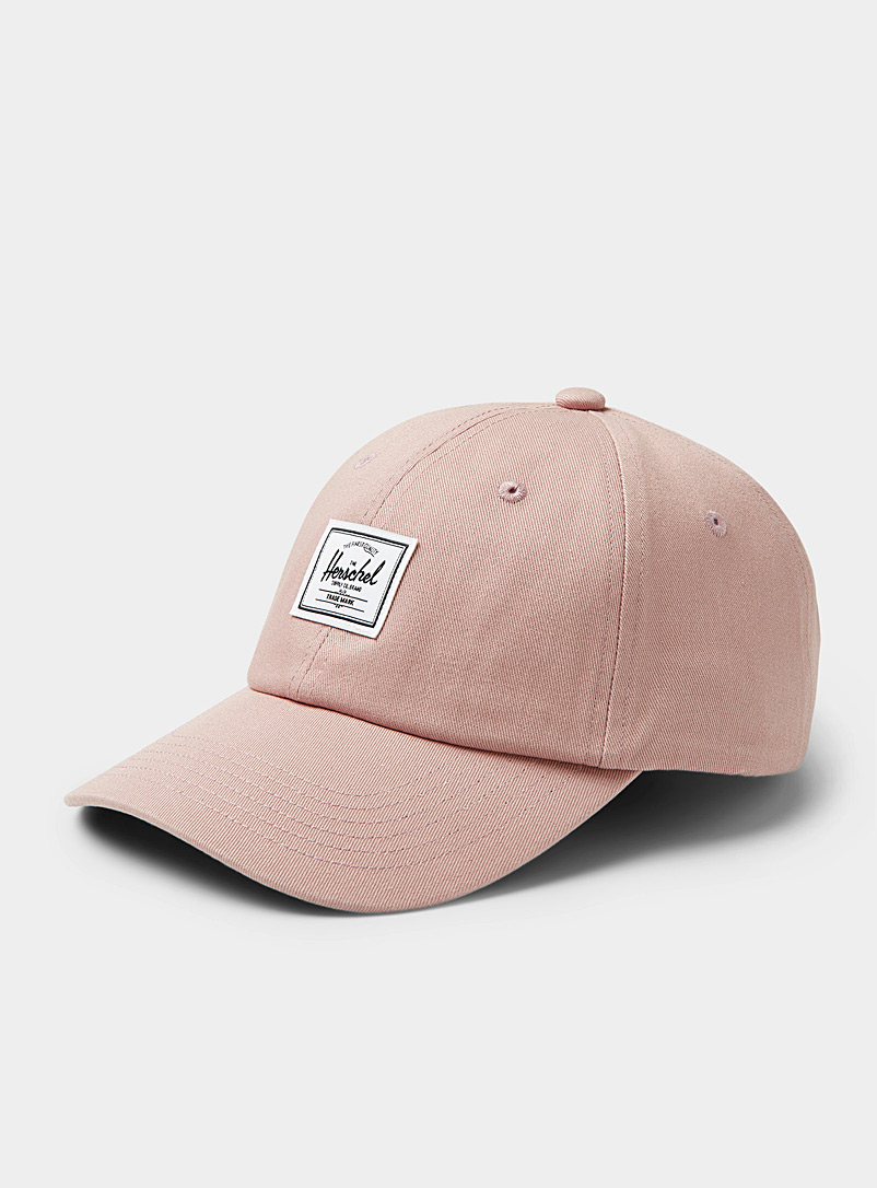 Herschel Pink Sylas baseball cap for women