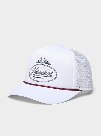Marina cord trucker cap
