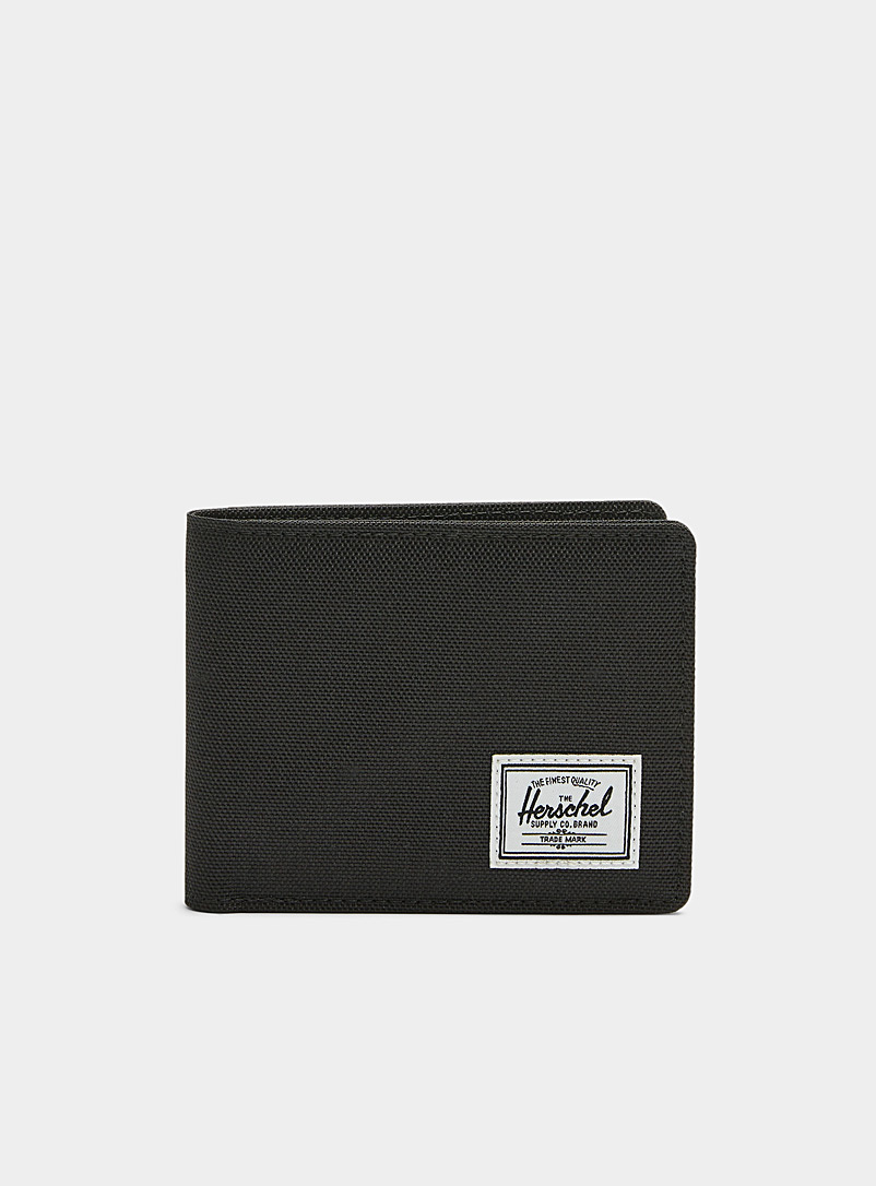 Herschel Black Roy wallet for men