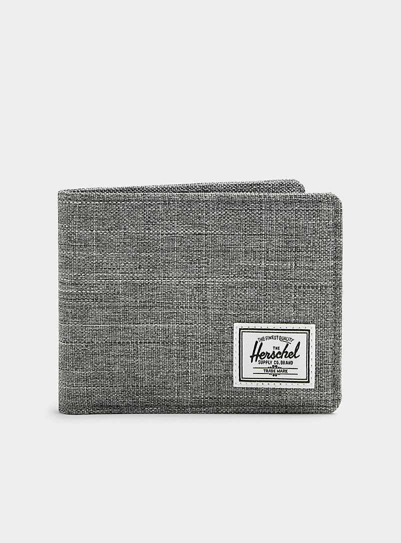 Herschel Slate Grey Roy wallet for men