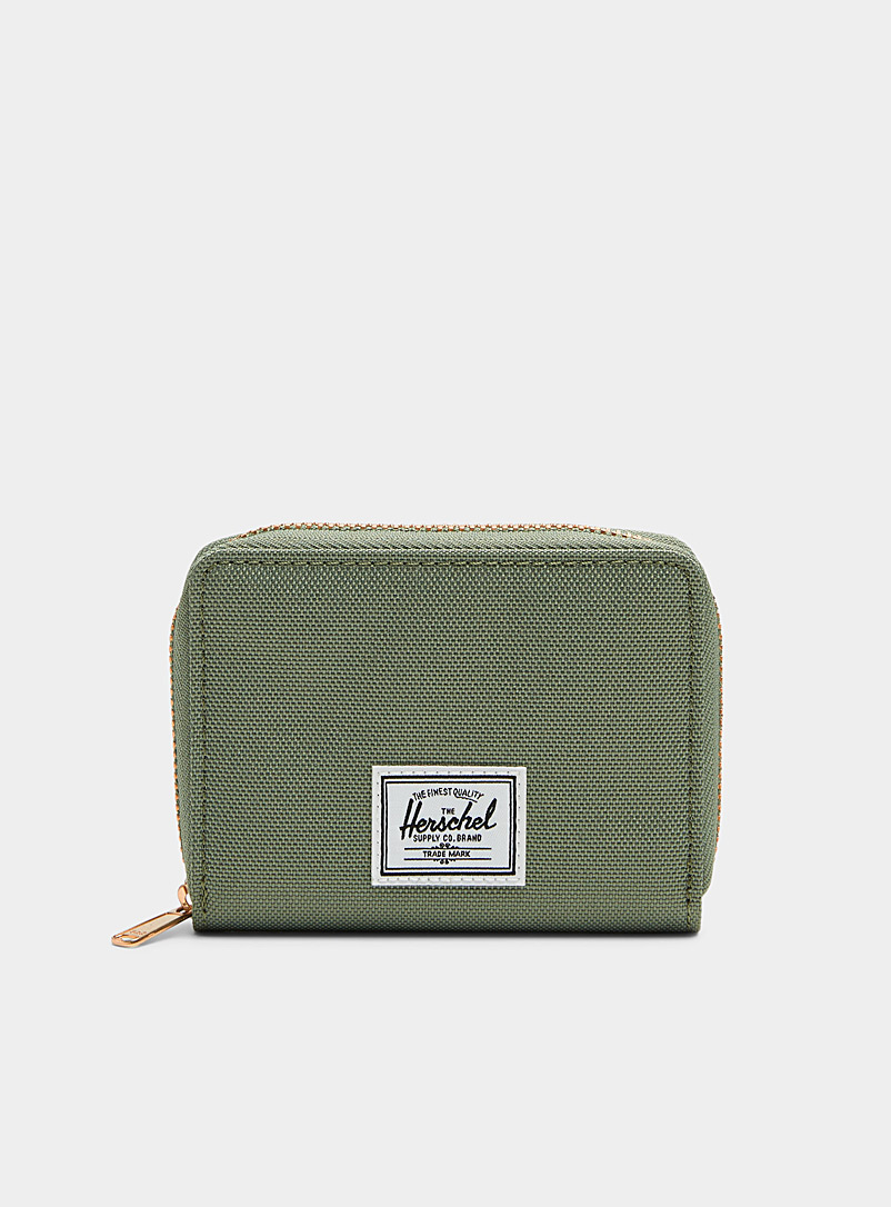 Herschel Lime Green Tyler EcoSystem™ small recycled mini wallet for women