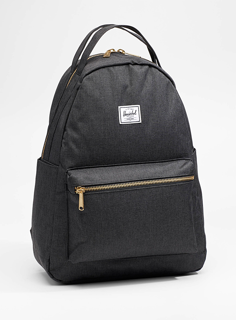 Herschel Black Medium Nova backpack for women
