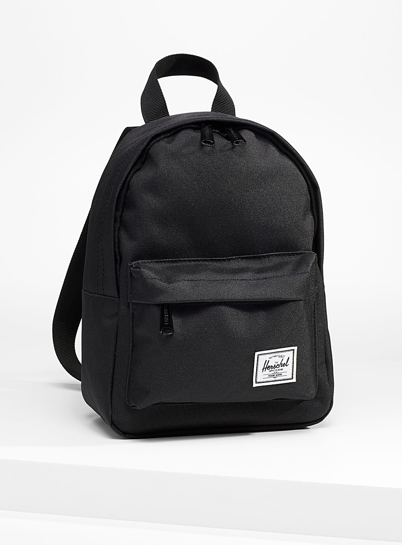Herschel Black Mini Classic backpack for women