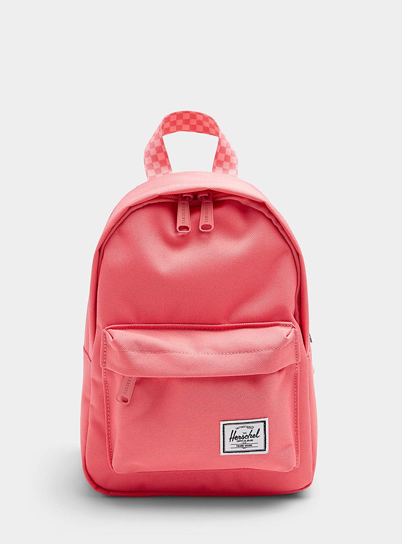 Herschel Pink Mini Classic backpack for women