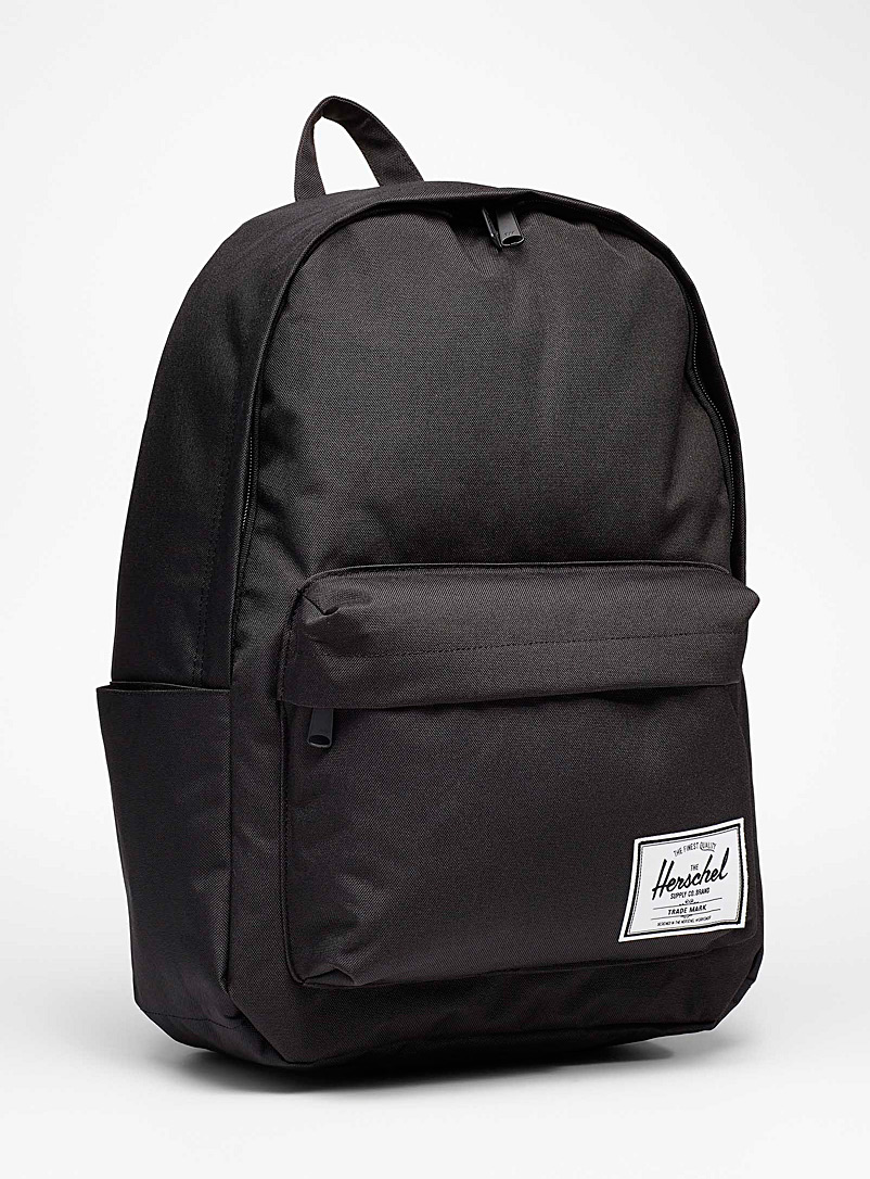 Herschel Black Eco-friendly Classic XL backpack for women