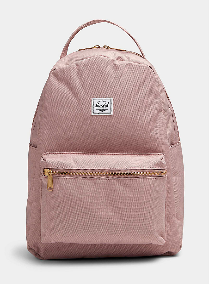 Herschel Dusky Pink Medium recycled Nova backpack for women
