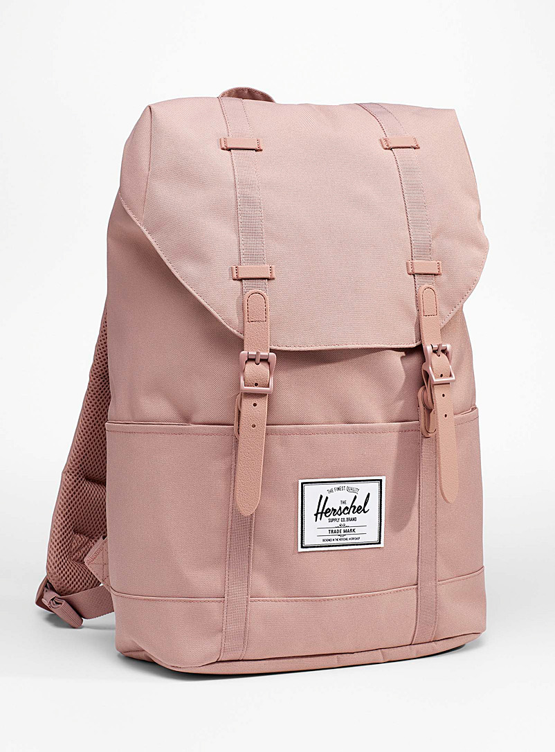 Herschel Pink Recycled Retreat backpack for women