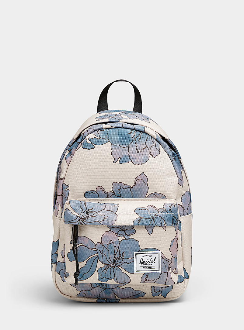 Herschel Patterned White Classic EcoSystem™ mini backpack for women