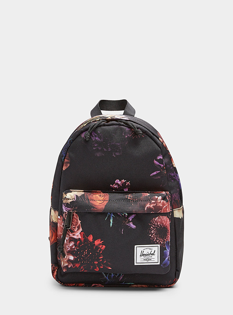 Herschel Patterned Crimson Classic EcoSystem™ mini backpack for women