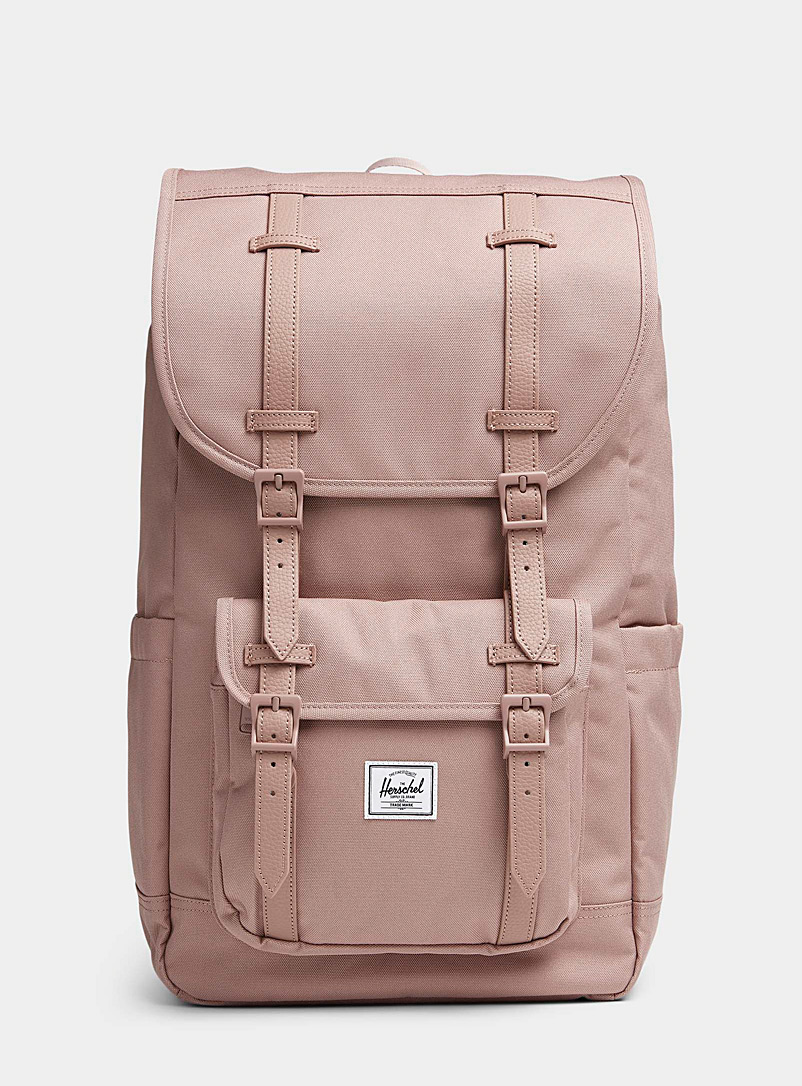 Herschel Pink Little America EcoSystem™ recycled backpack for women