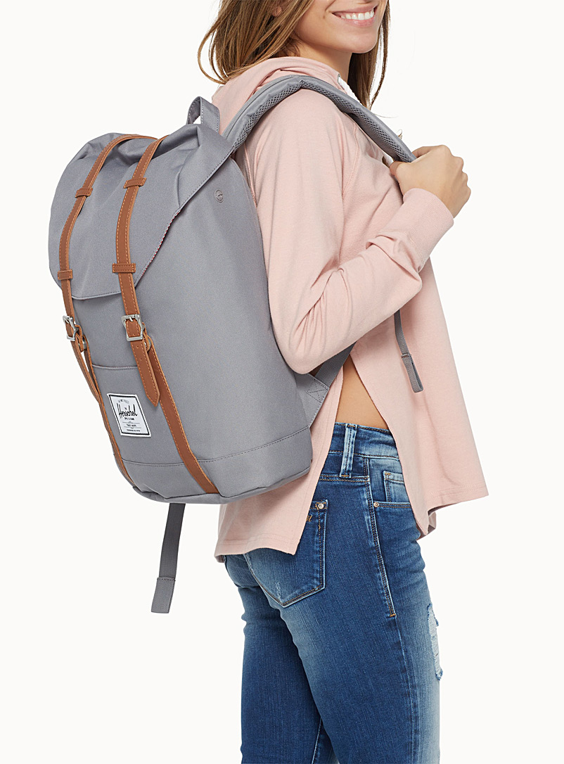 Herschel Silver Retreat backpack for women