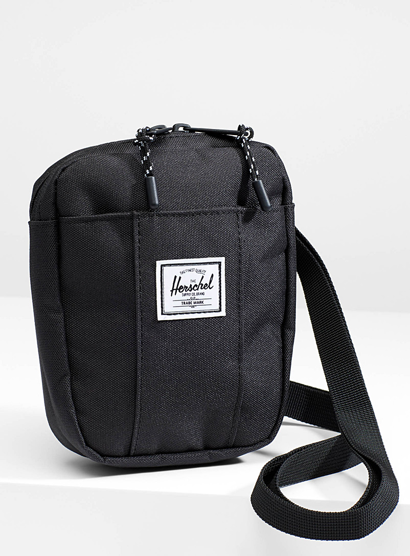 Herschel Black Cruz shoulder bag for men