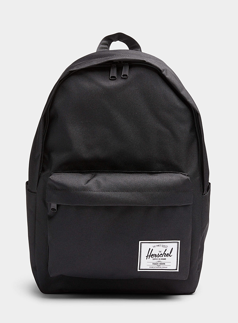 Herschel Black Classic XL backpack for men