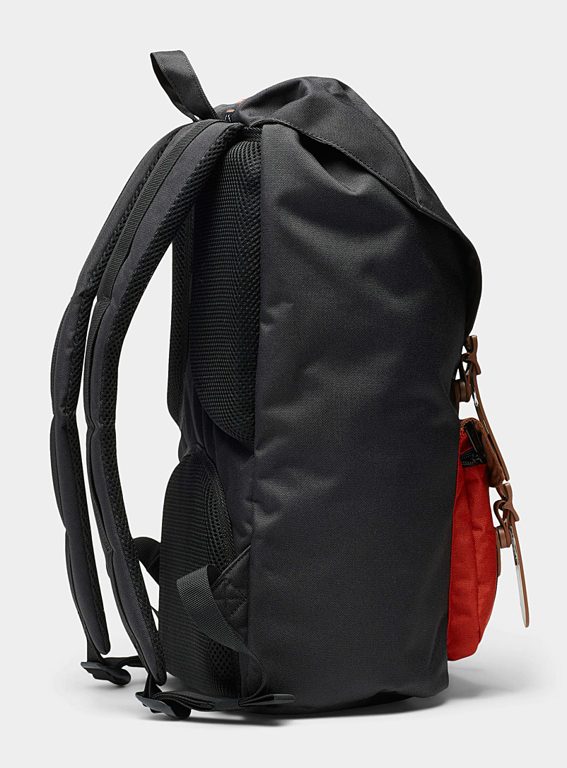 Herschel Patterned Red Little America backpack for men