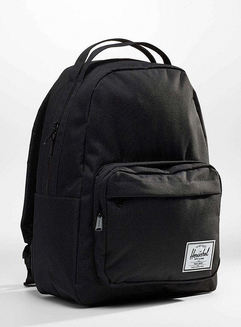 Herschel Black Miller backpack for men