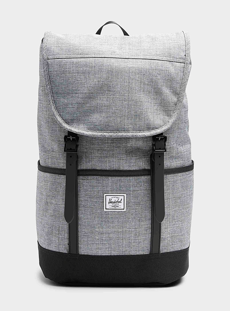 Herschel Grey Retreat Pro backpack for men