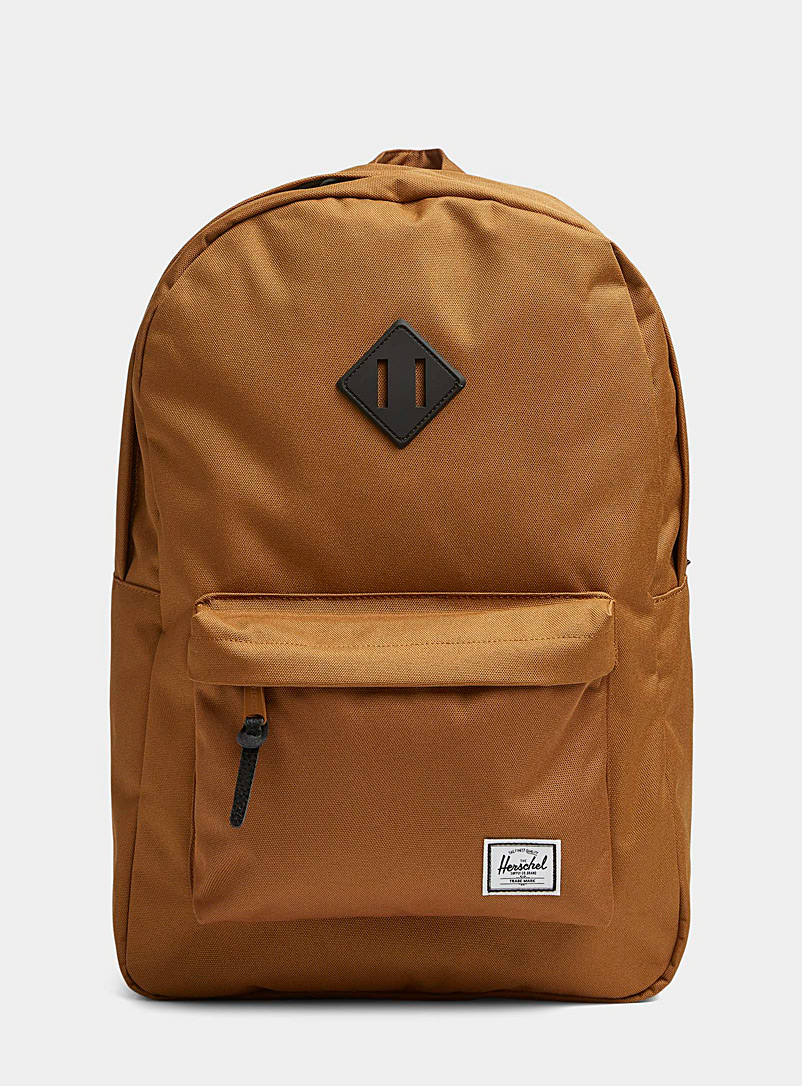 Herschel Medium Brown Natural tone Heritage backpack for men