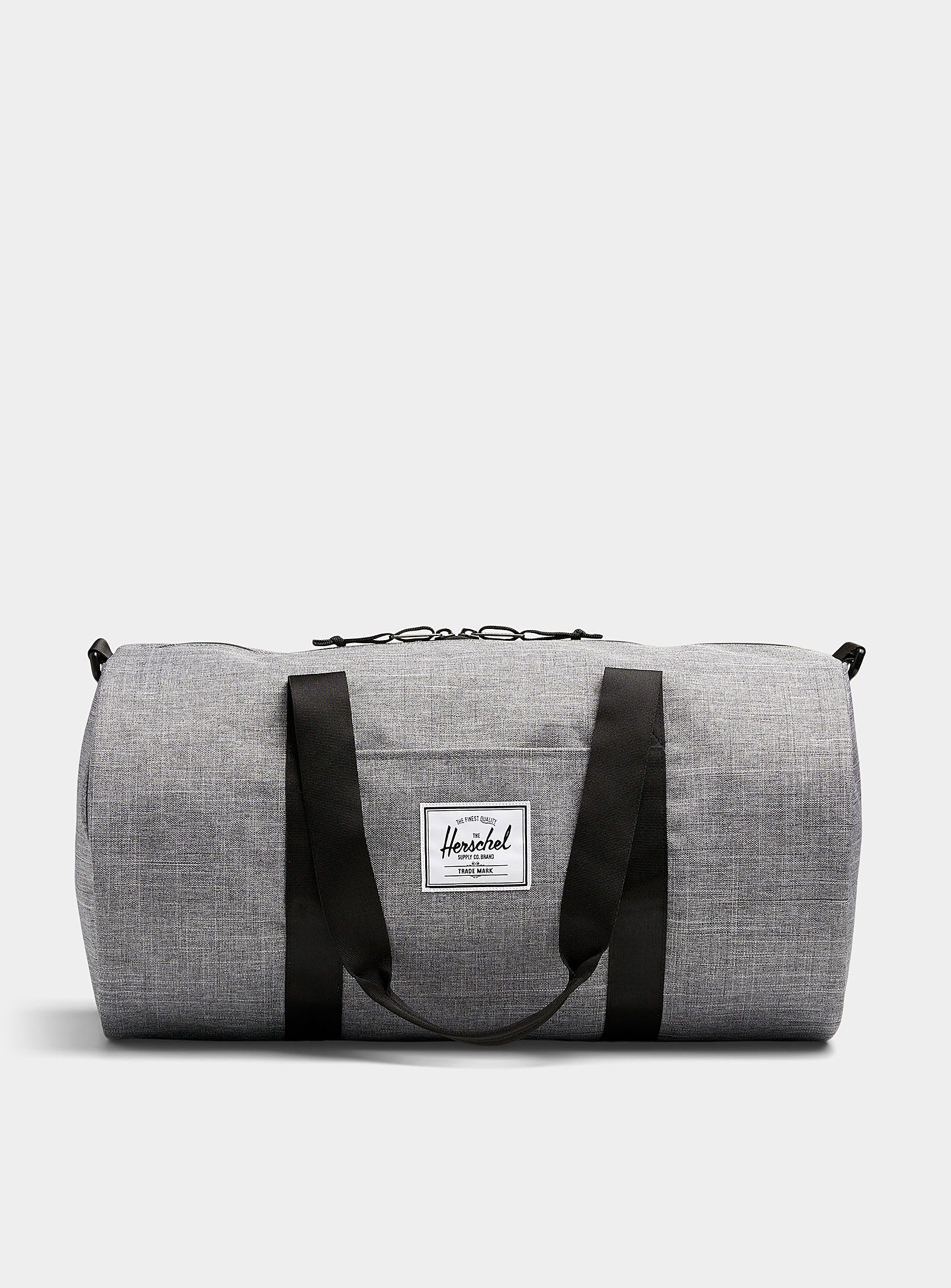 Herschel Classic Rounded Duffle Bag In Silver