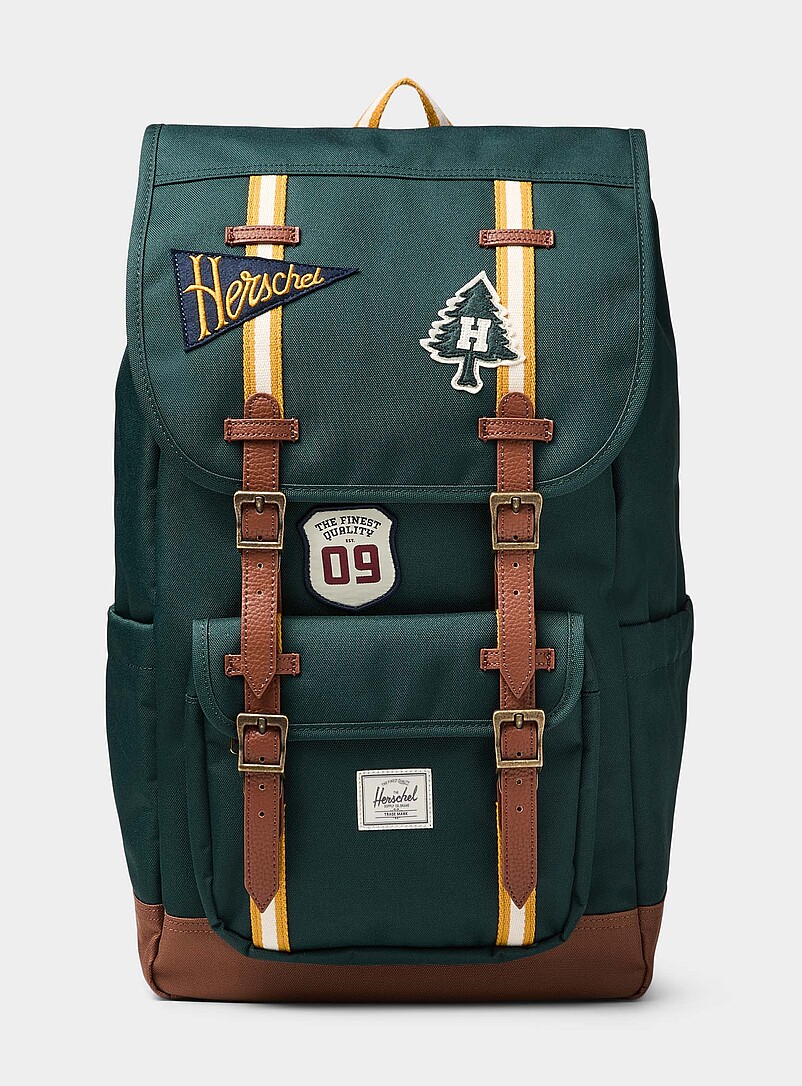 Little America varsity-patch backpack product image (primary)