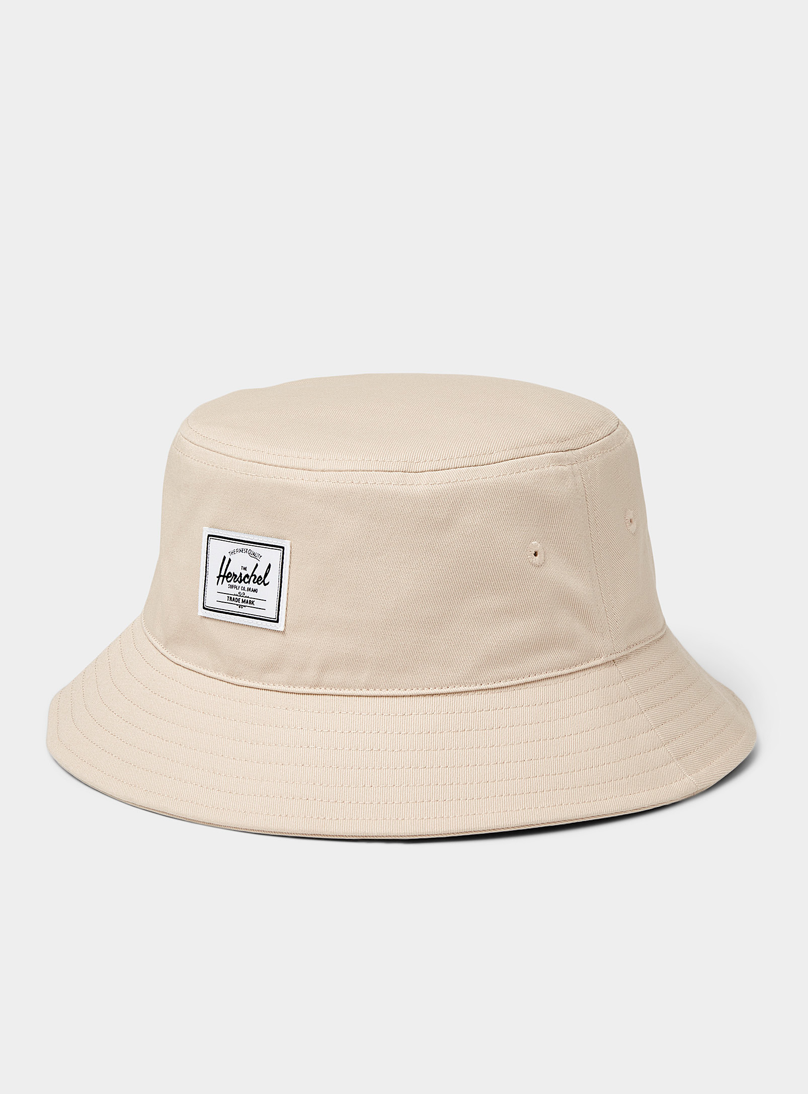 Herschel Norman Bucket Hat In Ivory White
