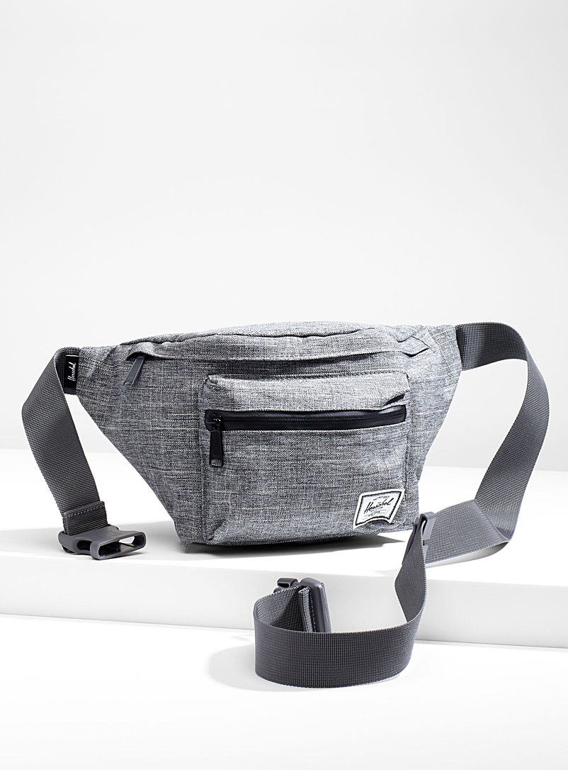 Herschel Supply Co Mens Bags Belt Bags waist bags and bumbags Canvas Bum Bag in Grey for Men 