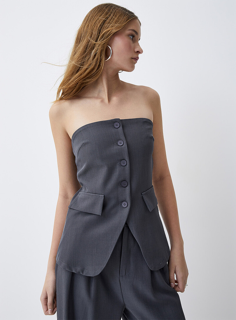 Gilet habillé en lin bébé Régate Gilet habillé en lin bébé Régate