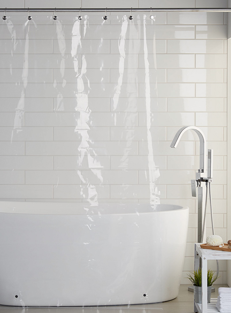 Simons Maison Assorted Ultra resistant transparent PEVA shower liner