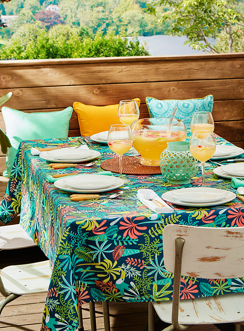 Simons Maison Assorted Parrot island tablecloth