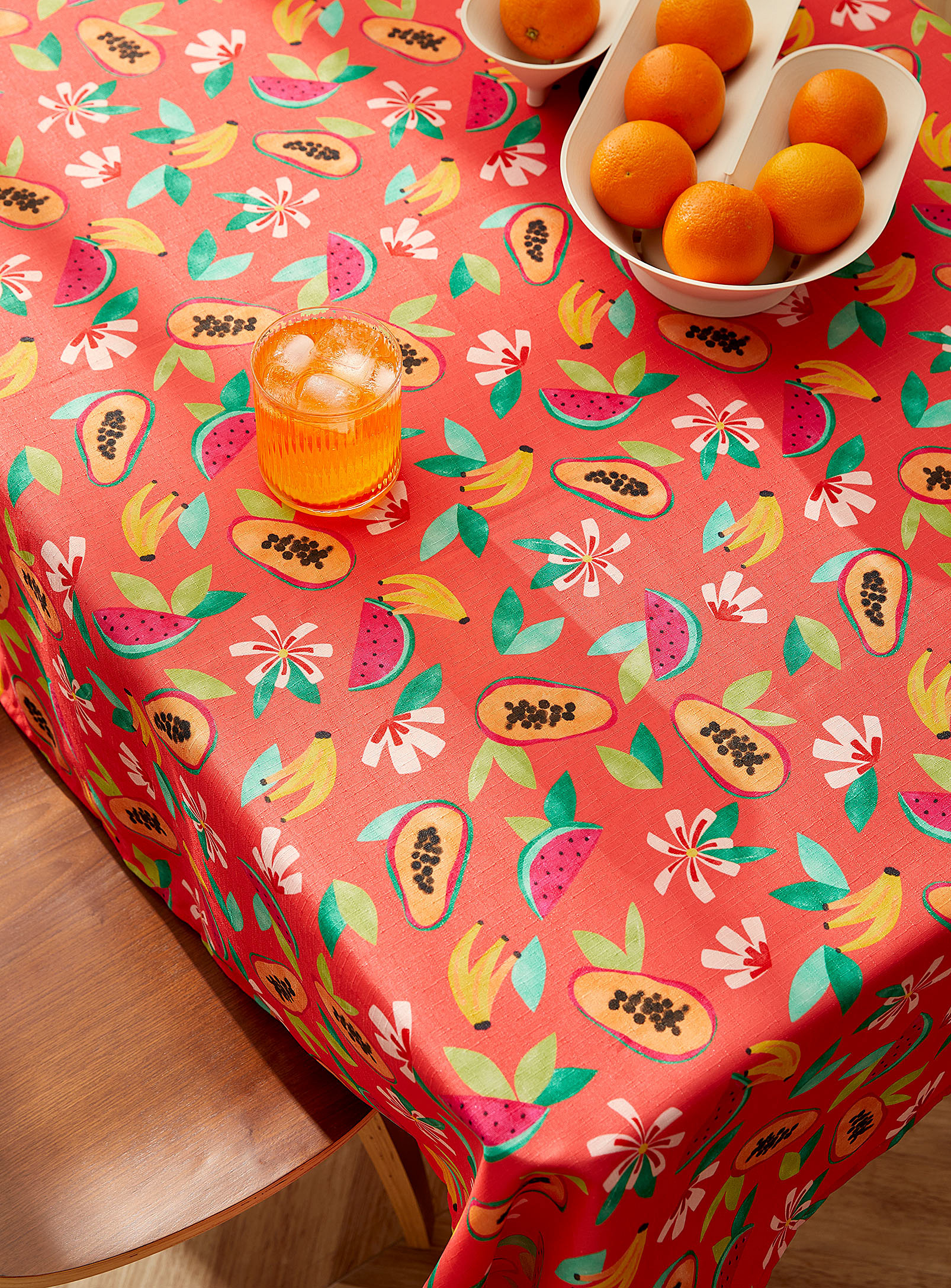 Simons Maison - Fruit punch recycled polyester tablecloth
