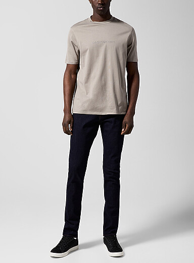 Le jean &eacute;troit denim brut