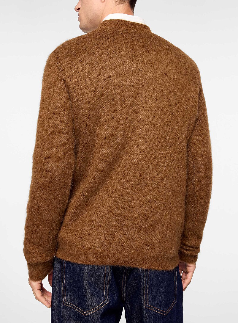 Touch of mohair fuzzy sweater product image 3