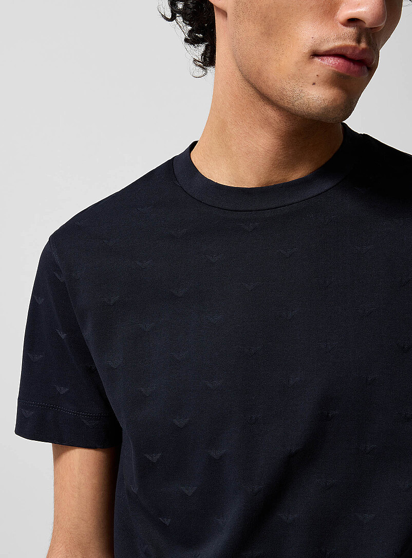 Tone-on-tone mini-logos T-shirt product image 2