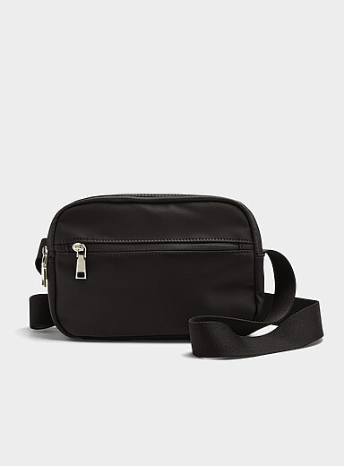 Luxurious fabric camera bag