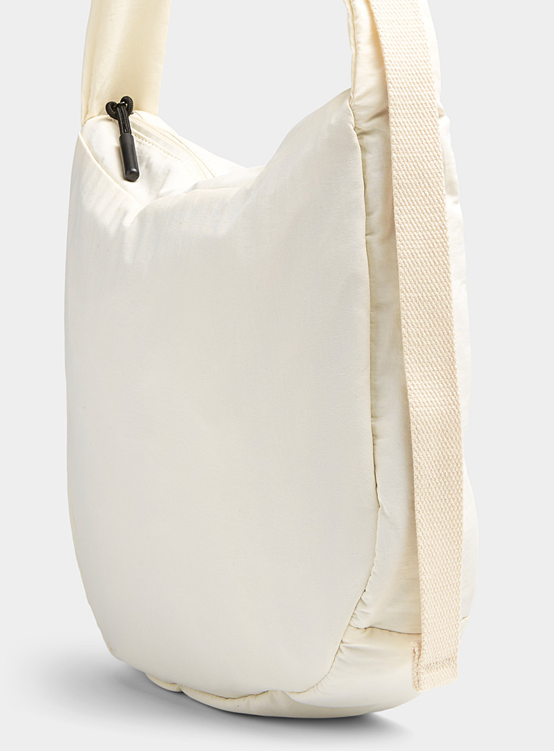 Simons Black Recycled shoulder bag for women