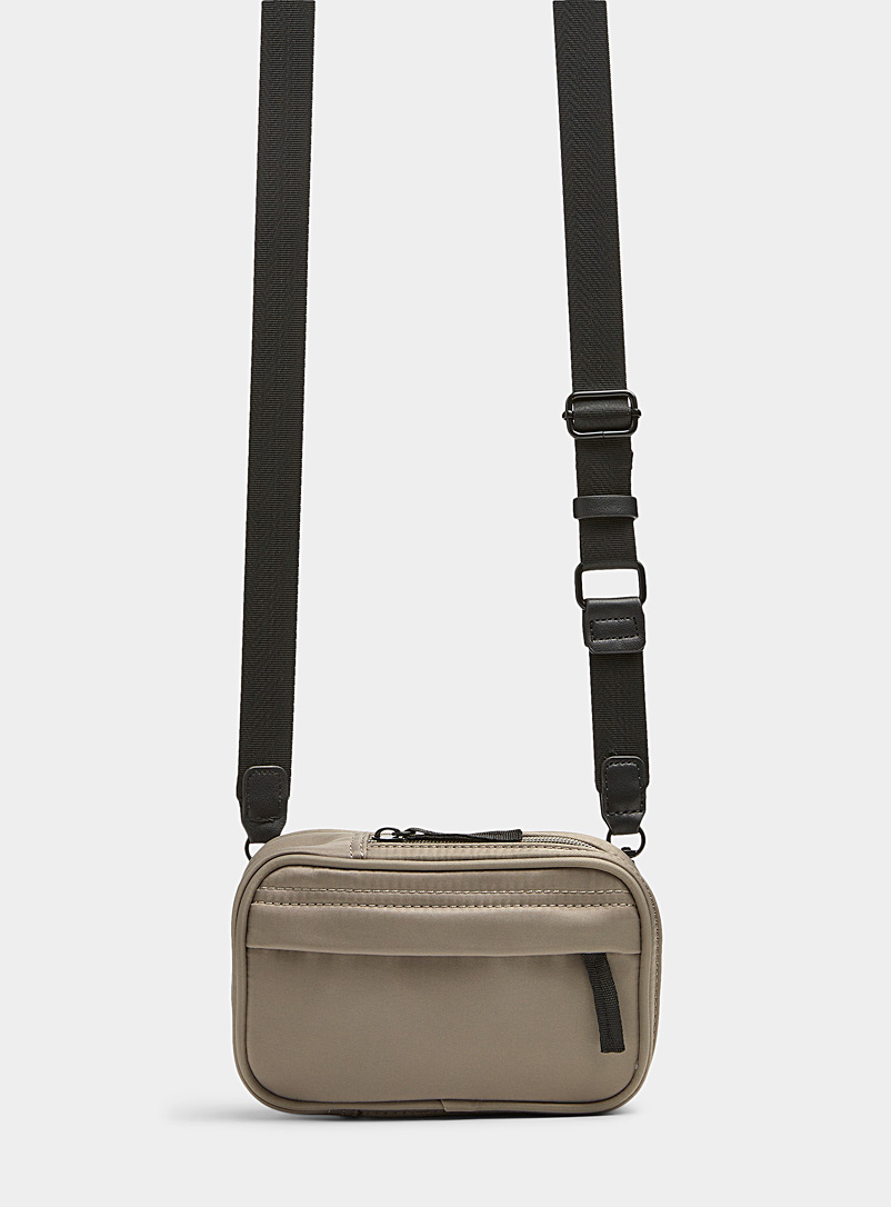 Le 31 Fawn Minimalist nylon camera bag for men