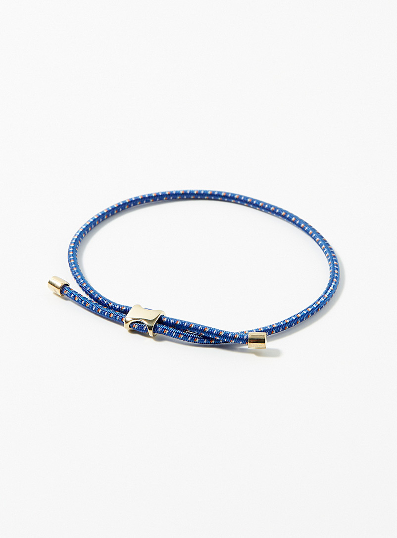 Miansai: Le bracelet corde Orson Bleu pour homme