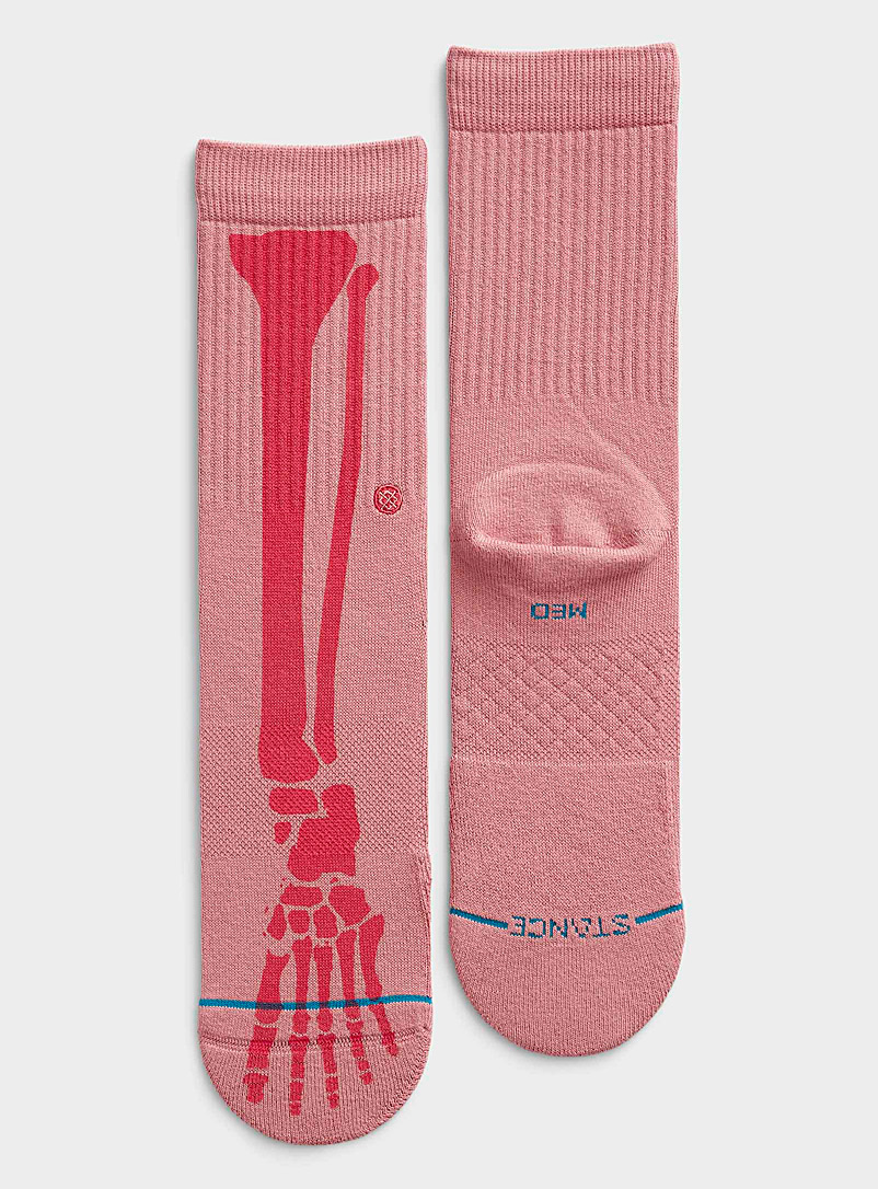 Stance: La chaussette ossature rosée Rose pour femme