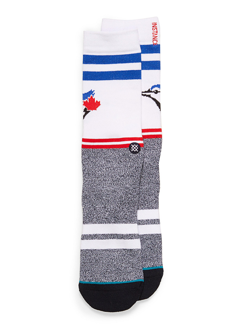 Stance White Blue Jays socks for men