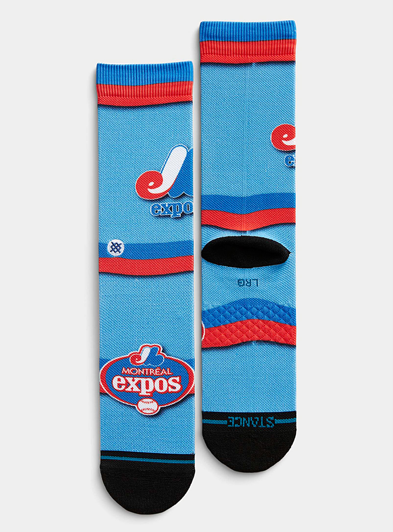 Stance Blue Expos retro socks for men