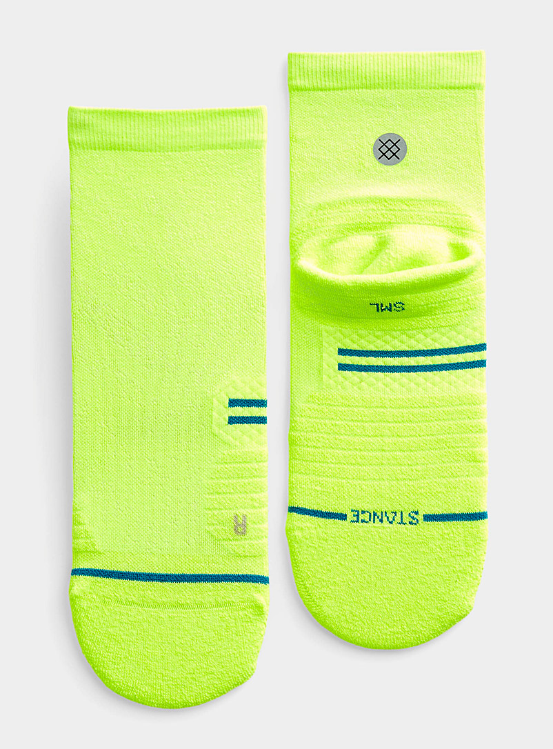Stance Bright Yellow Neon yellow sock for women