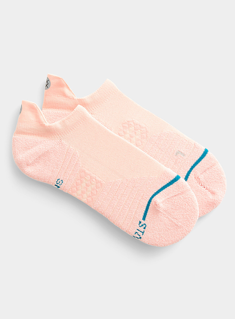 Stance Pink Powder pink tongue ped sock for women